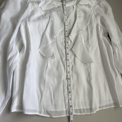 1.state Ruffle Front Blouse, Size XS