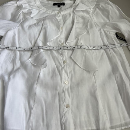 1.state Ruffle Front Blouse, Size XS