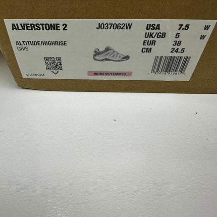 Merrell Women's Alverstone 2 Hiking Shoe, Altitude/HIG, 7.5 Wide