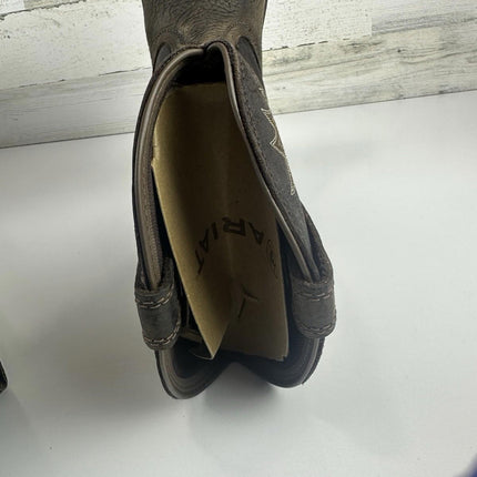 Ariat Workhog Wide Square Toe Waterproof Work Boot Men's 11D, Bruin Brown/Coffee