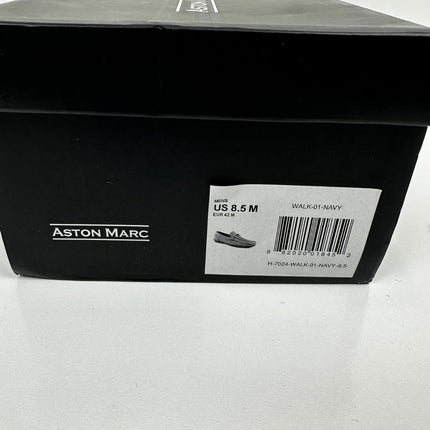 Aston Marc Mens Casual Loafer Shoes, Lightweight and Stylish Design, NAVY, 8.5M