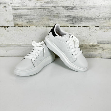 NewEndostar Women's Fashion Sneakers, Vibration Height Increase Shoes, Size 7.5