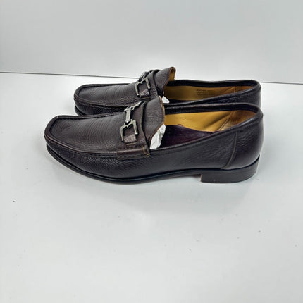Bruno Magli Men's Trieste Slip on Moc Toe Loafers, Size 10