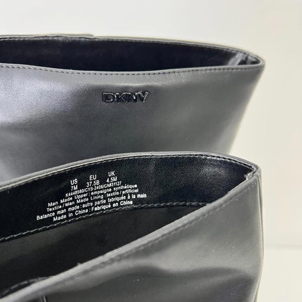 DKNY Women's Cana Knee High Heeled Riding Boots, Size 7M