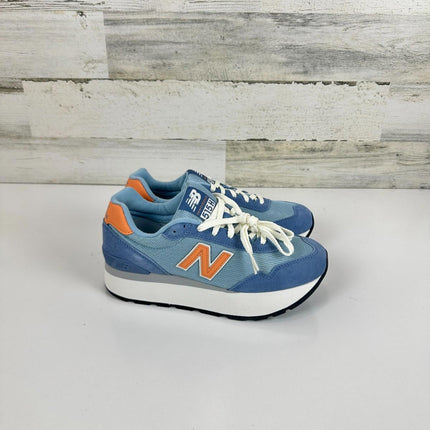 New Balance Women's 515h V1 Sneaker, Chrome Blue/Heron Blue/Copper, Size 8