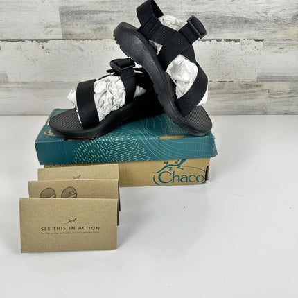 Chaco Mega Z/Cloud Womens Size 6 Black Beach Walking Outdoor Sport Sandals