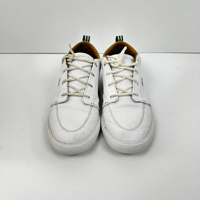 Lacoste Men's Bayliss Sneaker, White, Size 10.5