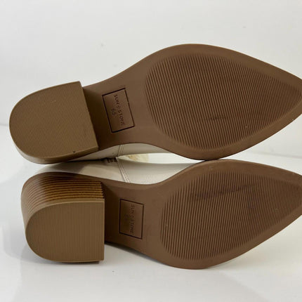 Sun + Stone Women's Bodhiii Western Knee High Boots, Size 6.5M - Ecru Sm