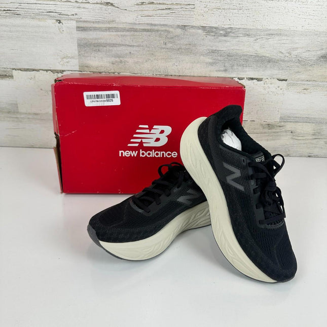 New Balance Women's Fresh Foam X 1080 V14 Running Shoe, Black/Phantom, Size 7 M