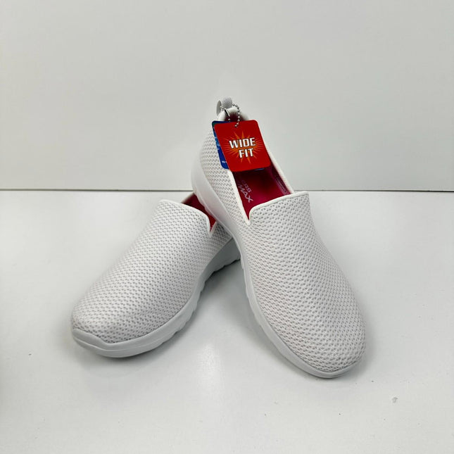 Skechers Women's Go Walk Joy Sneaker-5Gen Cushioning, White, Size 8.5 W