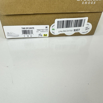 Dr. Scholl's Time Off Women's Athletic Sneaker Size 7.5M, White, Lace-Up