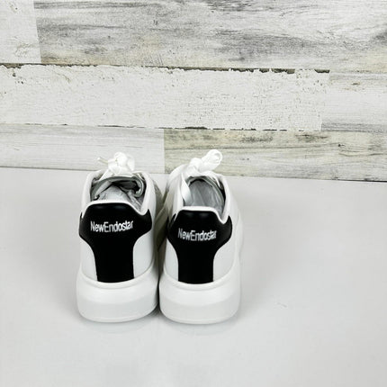 NewEndostar Women's Fashion Sneakers, Vibration Height Increase Shoes, Size 7.5