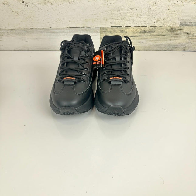 Lugz Women's Express Slip-Resistant Work Shoe, Black, Size 7.5 M