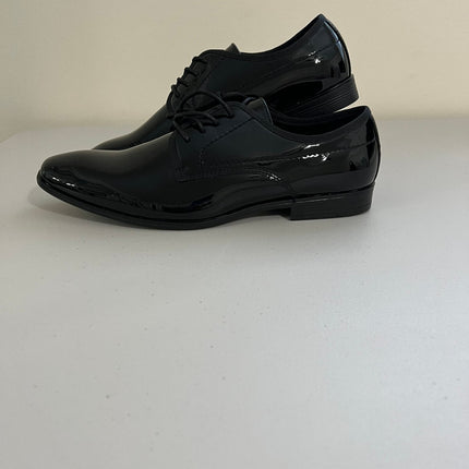 Alfani Men's Warner Patent Lace-up Oxfords, Black