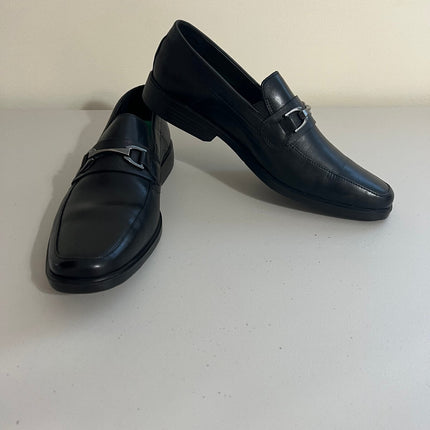 N.O.S Clarks Originals Mens Clarkslite Bit Black Leather , Size 12M