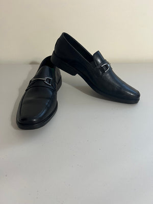 N.O.S Clarks Originals Mens Clarkslite Bit Black Leather , Size 12M