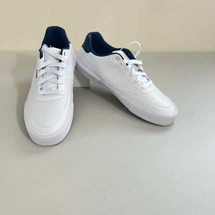 Levi's Men's Munro Faux-Leather Retro Low Top Sneakers - White, Navy