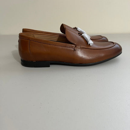 Bar Iii Men's Bakerr Leather Tassel Loafer, Tan Leather