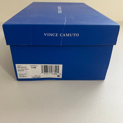 Vince Camuto Men's Osyth Plain-Toe Oxford Dress Shoe - Black , Size,9.5