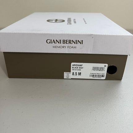 Giani Bernini Women's Arisiaa Memory Foam Knit Shooties, 8.5 - Bl