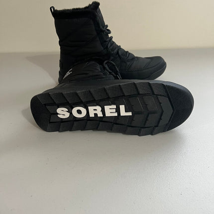 Sorel Women's Whitney Ii Plus Lace-up Booties - Black, Quarry