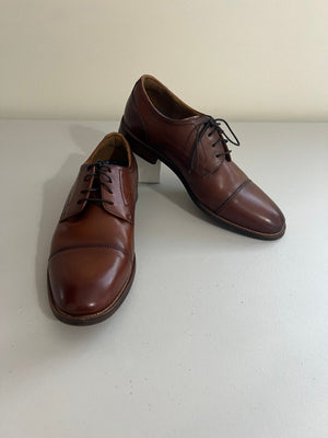 Florsheim Men's Ruvo Cap-Toe Oxford Dress Shoe - Cognac, Size 9