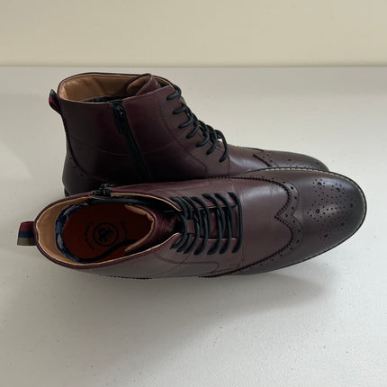 Thomas & Vine Edison Wingtip Ankle Boot ,Size,11.5
