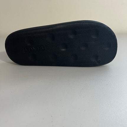 Levi's June Next All-Black Slide Sandals -Size, 10