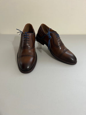 Bar Iii Men's Ashfordd Cap Toe Brogue Leather Dress Shoe, Size, 9.5