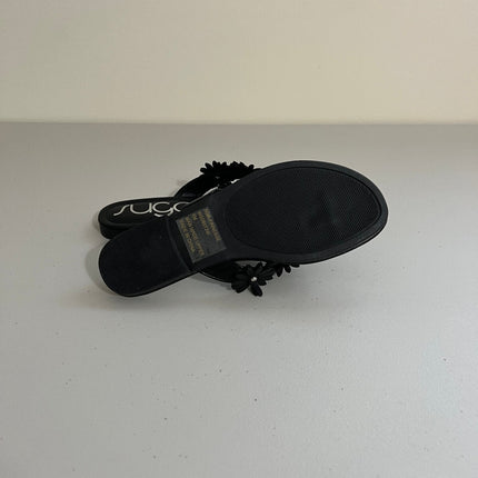 Sugar Women's Finnesse Flat Sandals - Black, Size, 6