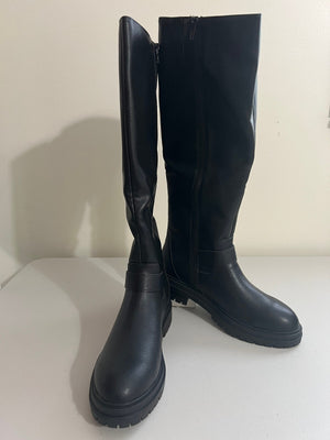 Sun + Stone Women's Omegaa Moto Boots,9.5- Black Sm