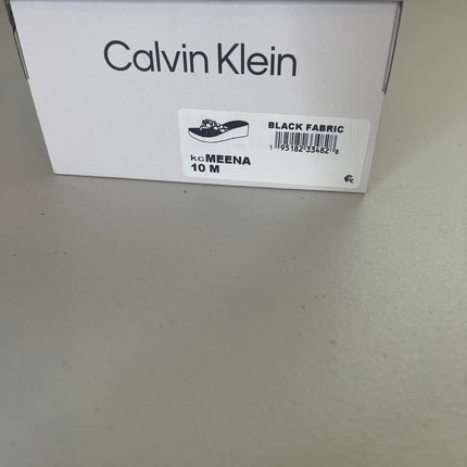 Calvin Klein Women's Meena Logo Platform Flip-Flop Sandals - Black