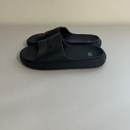 Levi's June Next All-Black Slide Sandals -Size, 10