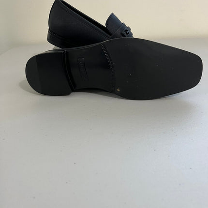 Guess Men's Hollas Square Toe Slip-on Dress Loafers - Black ,Size ,9