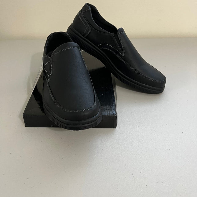 Aston Marc Men's Galt Casual Slip-on Shoe - Black