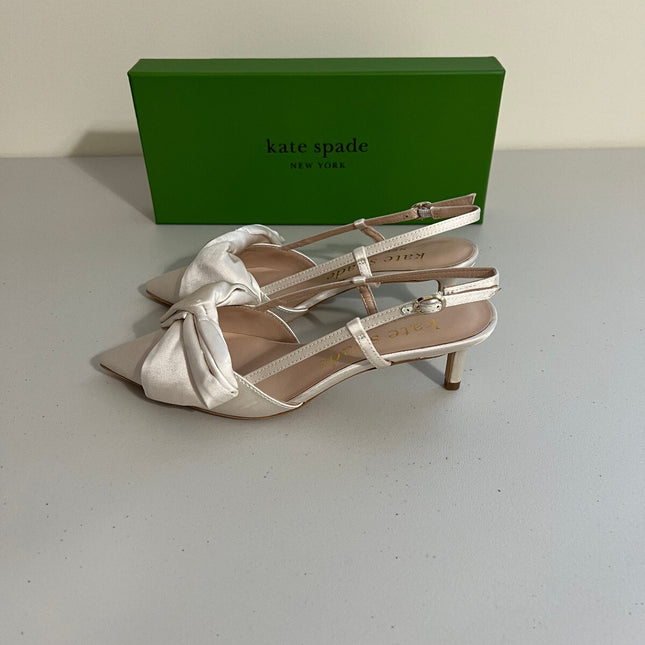 Kate Spade New York Marseille Women's Shoes Ivory : 6.5 M