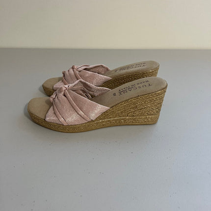 Tuscany by Easy Street Ghita - Womens 8 Pink Sandal W