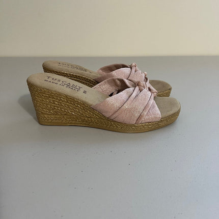 Tuscany by Easy Street Ghita - Womens 8 Pink Sandal W