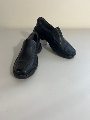 Clarks Mens Gessler Step Loafers -Black, 8.5