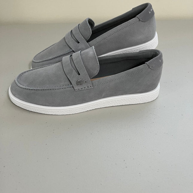 Lacoste Men's Cochet Slip on Suede Loafers ,Size ,9