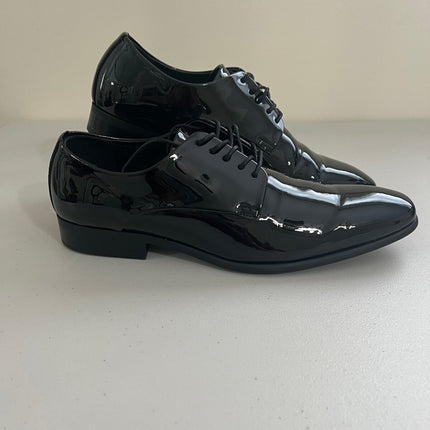 Alfani Men's Walkerr Lace-up Dress Shoes, Black , Size, 10.5