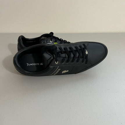Lacoste Chaymon Sneakers Men's Lace-up Boots Black/Black : 11 M, Leather/Rubber