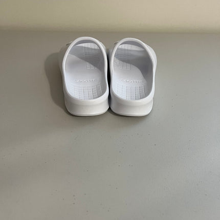 Lacoste Men's Serve Slide 2.0 Sandals - Natural -White -Size,10