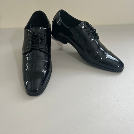 Alfani Men's Walkerr Lace-up Dress Shoes, Black , Size, 10.5