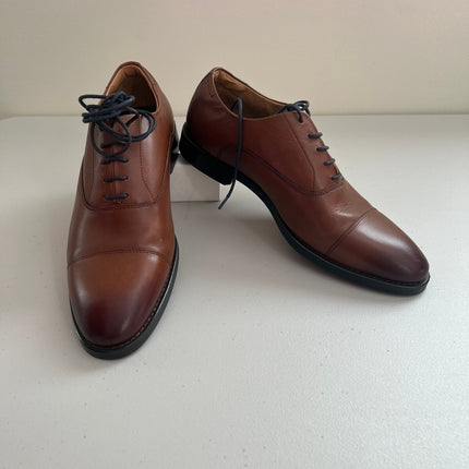 Ted Baker Men's Cap Toe Oxfords Cognac - Size: 10 D-Width