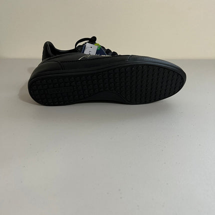 Lacoste Chaymon Sneakers Men's Lace-up Boots Black/Black : 11 M, Leather/Rubber