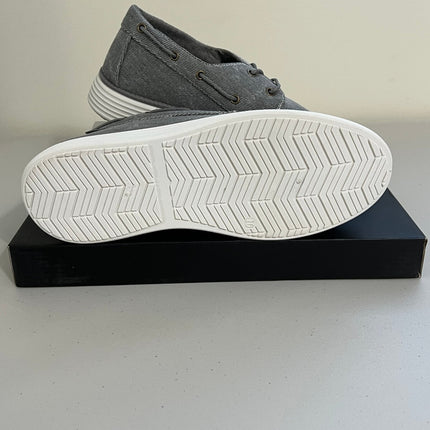 Akademiks Men's Knox Boat Shoes - Grey, Size, 10