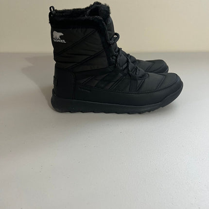 Sorel Women's Whitney Ii Plus Lace-up Booties - Black, Quarry