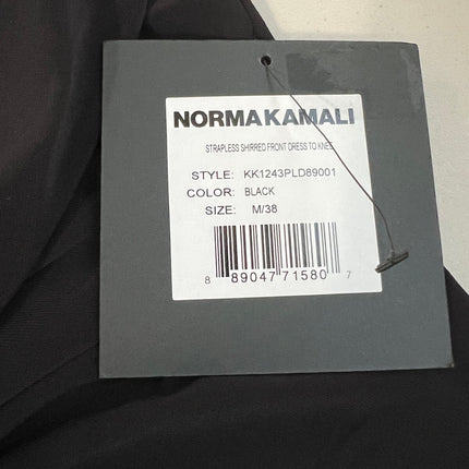 Norma Kamali Womens Ruched Front Mini Dress M Black