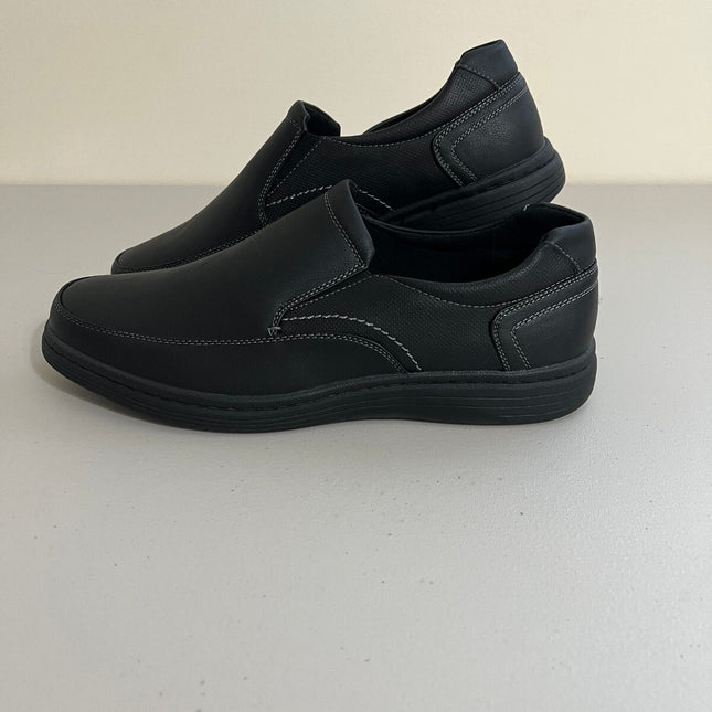 Aston Marc Men's Galt Casual Slip-on Shoe - Black, Size, 10.5